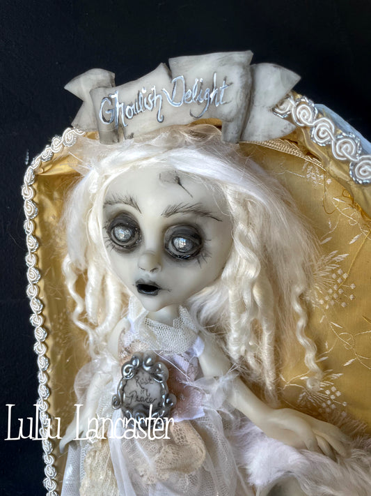 Ghoulish Delight Boxed ghosts Original LuLu Lancaster Art Doll