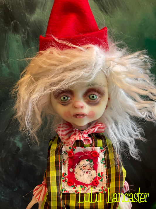 Golly Christmas Elf Original LuLu Lancaster Art Dolls