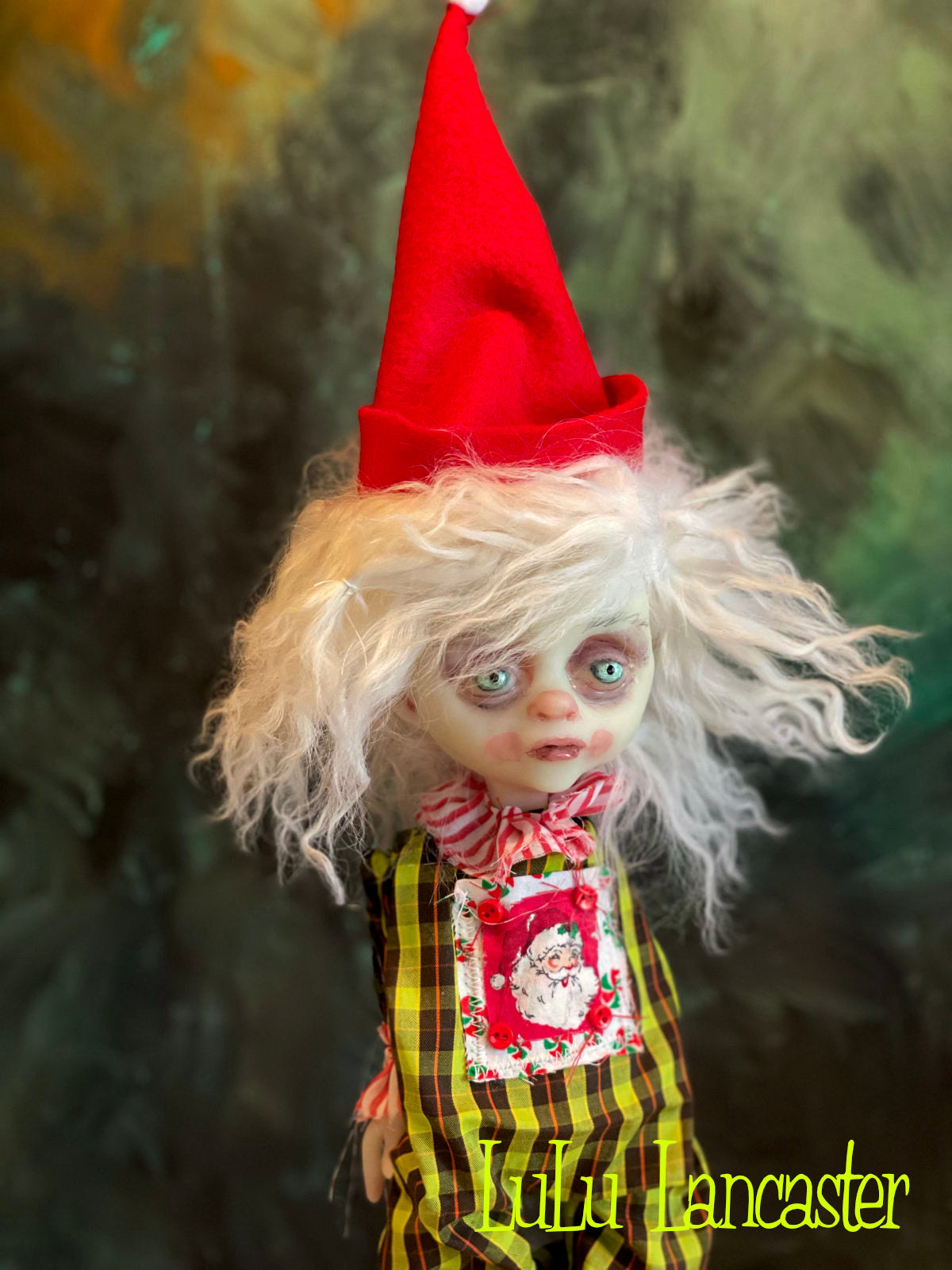 Golly Christmas Elf Original LuLu Lancaster Art Dolls