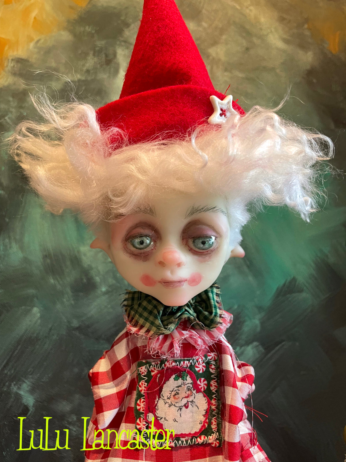 Gosh Christmas Elf Original LuLu Lancaster Art Dolls