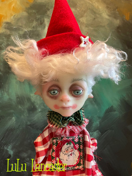 Gosh Christmas Elf Original LuLu Lancaster Art Dolls