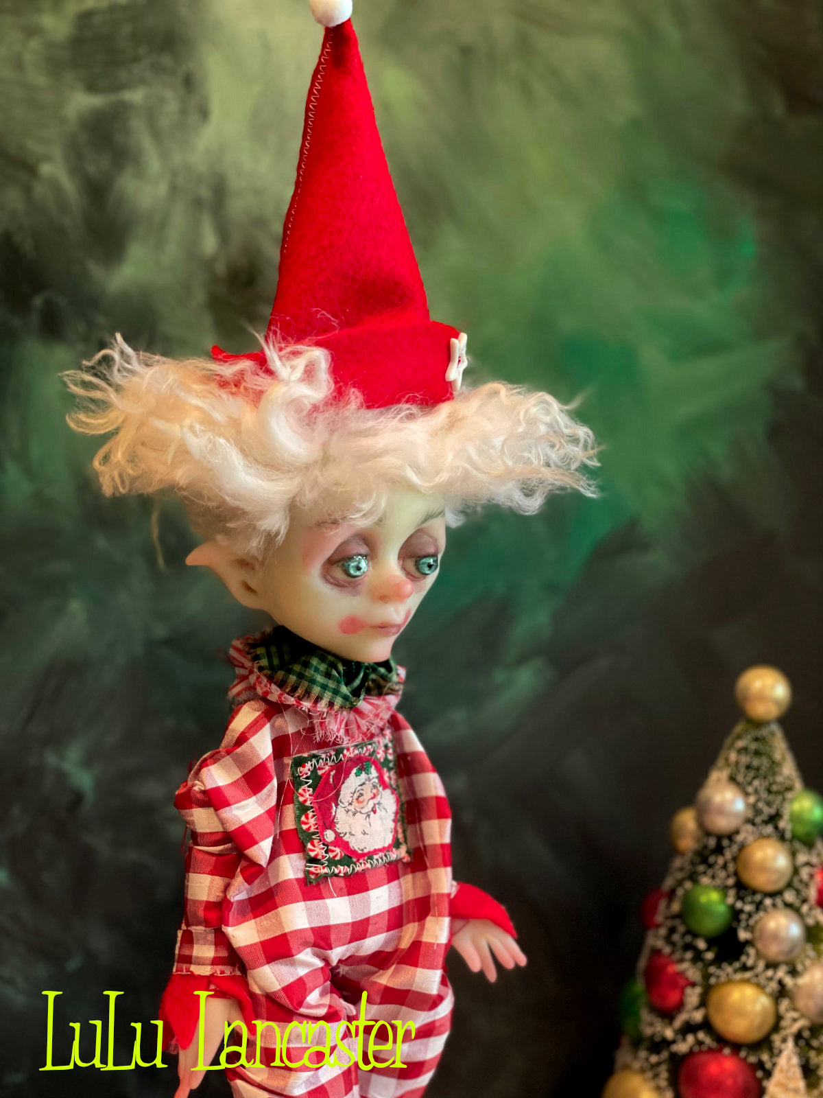 Gosh Christmas Elf Original LuLu Lancaster Art Dolls