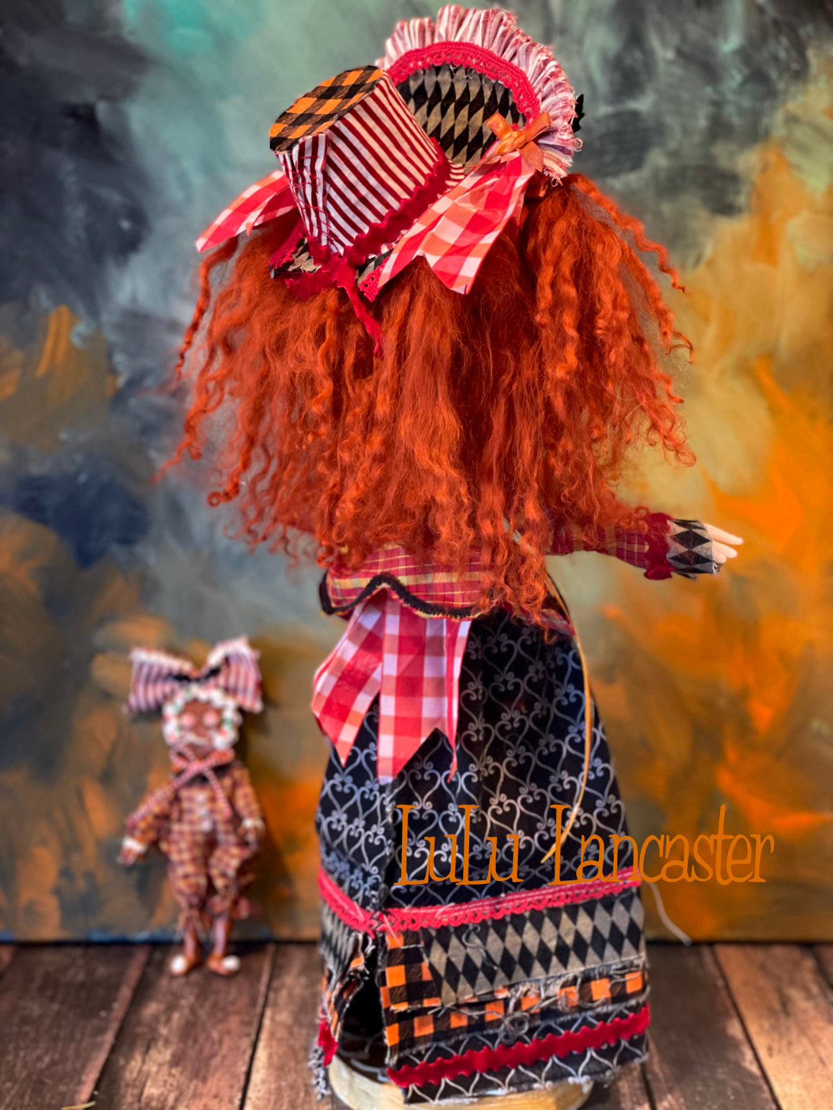 Gretel Gingerbread Goth Holiday Original LuLu Lancaster Art Doll