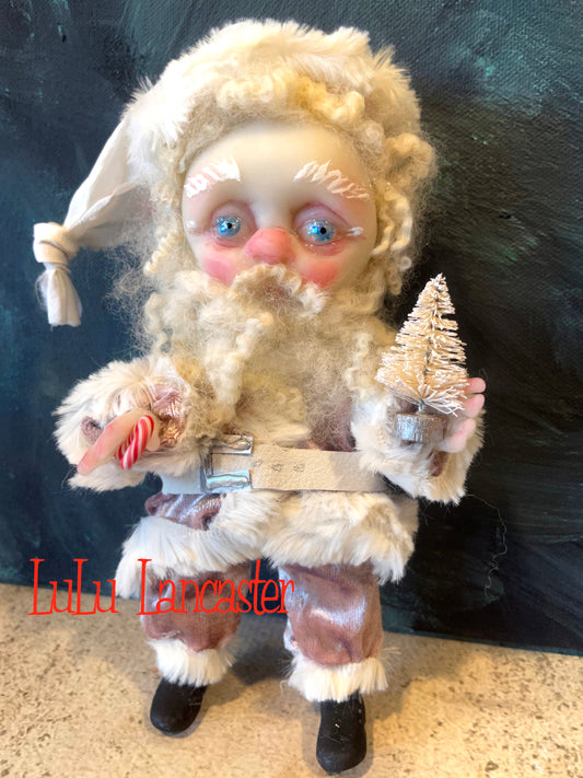 Kris Mini Christmas hanging Santa Original LuLu Lancaster Art Doll