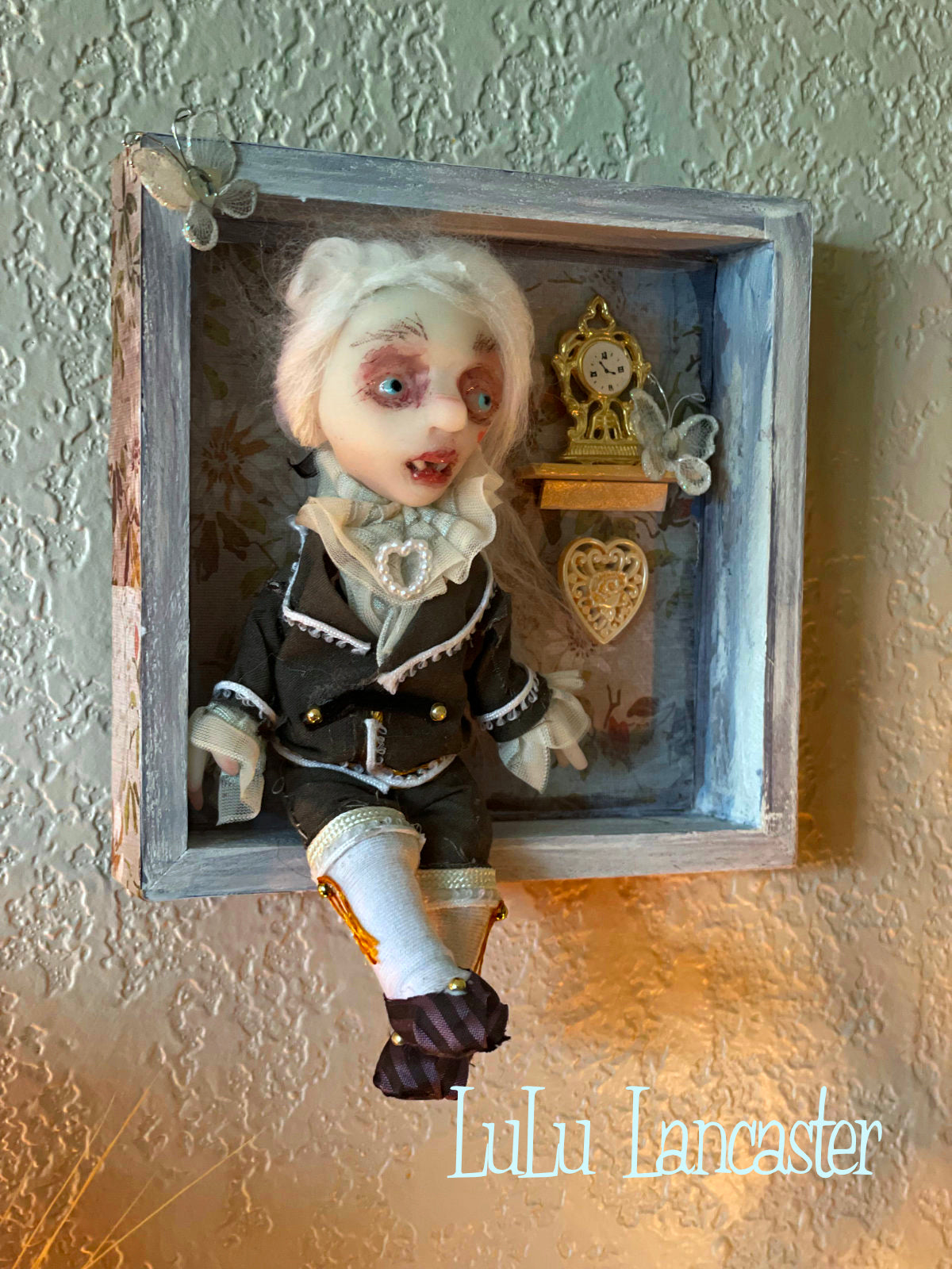 Little Bite Lestat miniature Original LuLu Lancaster Art Doll