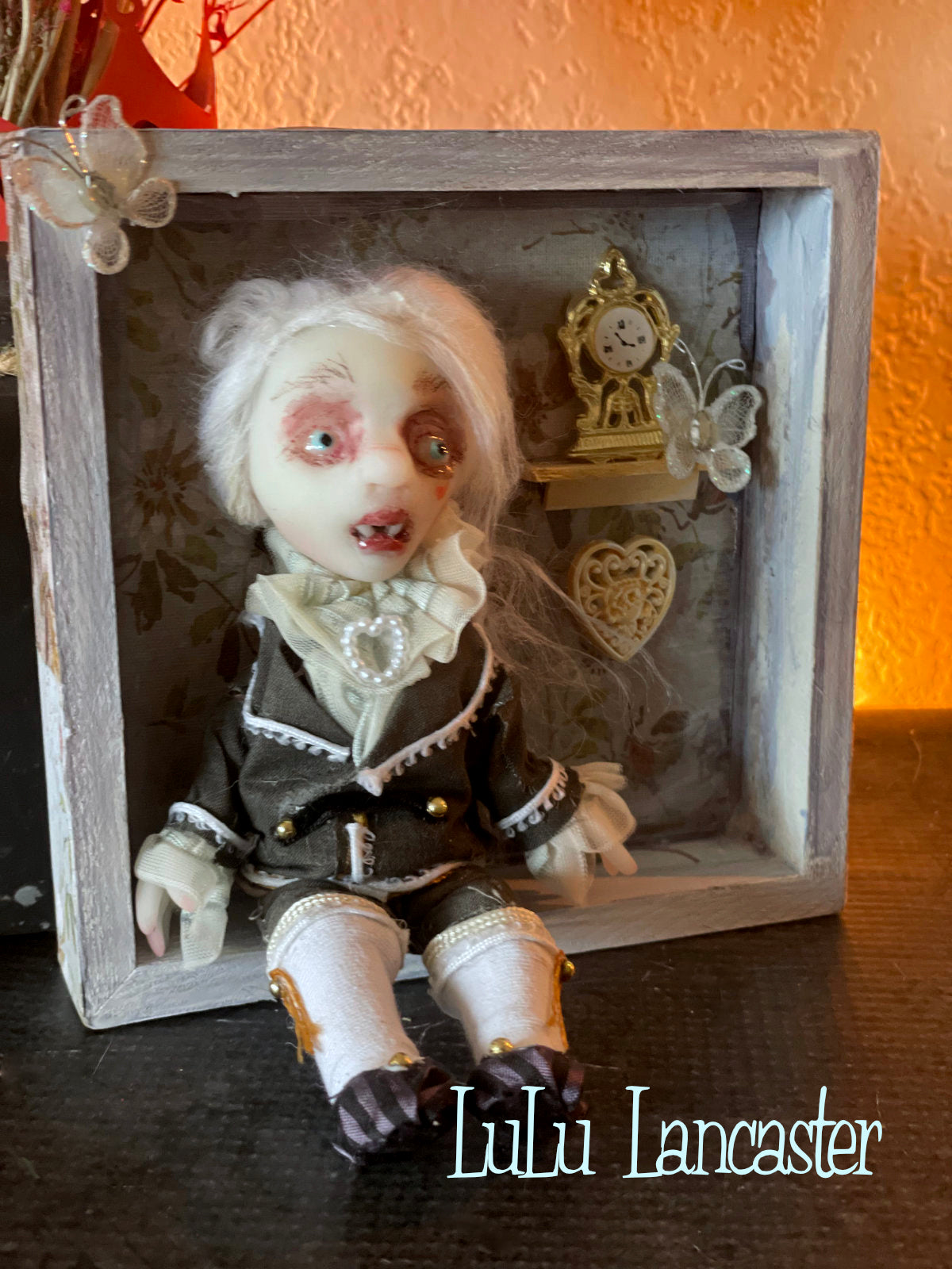 Little Bite Lestat miniature Original LuLu Lancaster Art Doll