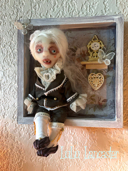 Little Bite Lestat miniature Original LuLu Lancaster Art Doll