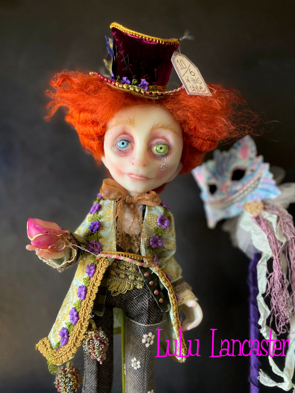 Rococo Hatter LuLu's Wonderland Original LuLu Lancaster Art Doll