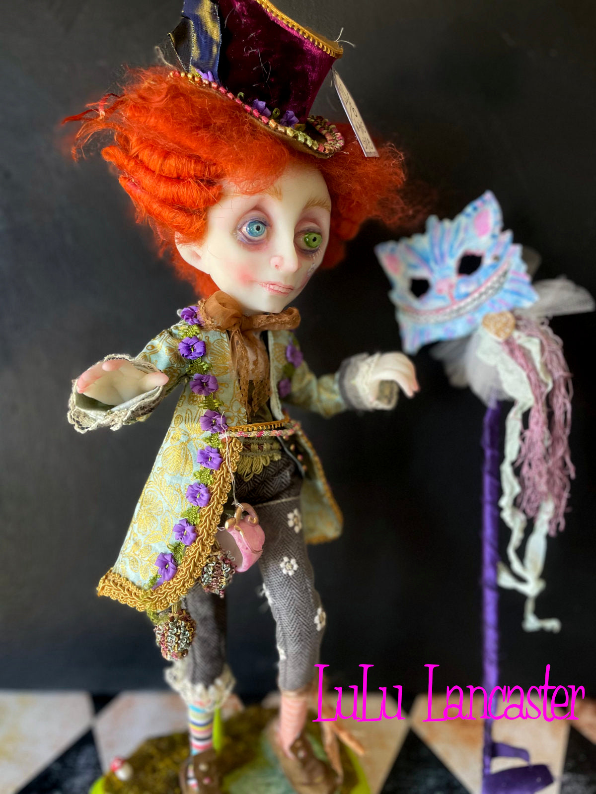Rococo Hatter LuLu's Wonderland Original LuLu Lancaster Art Doll