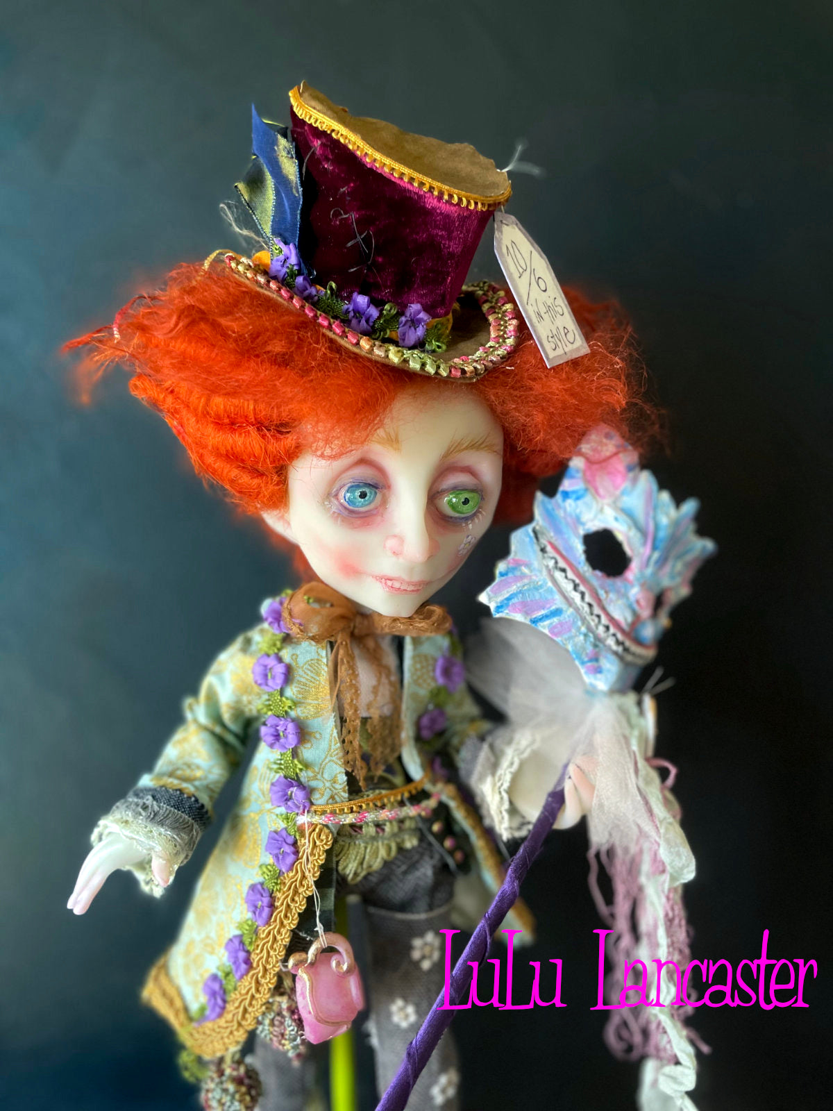 Rococo Hatter LuLu's Wonderland Original LuLu Lancaster Art Doll
