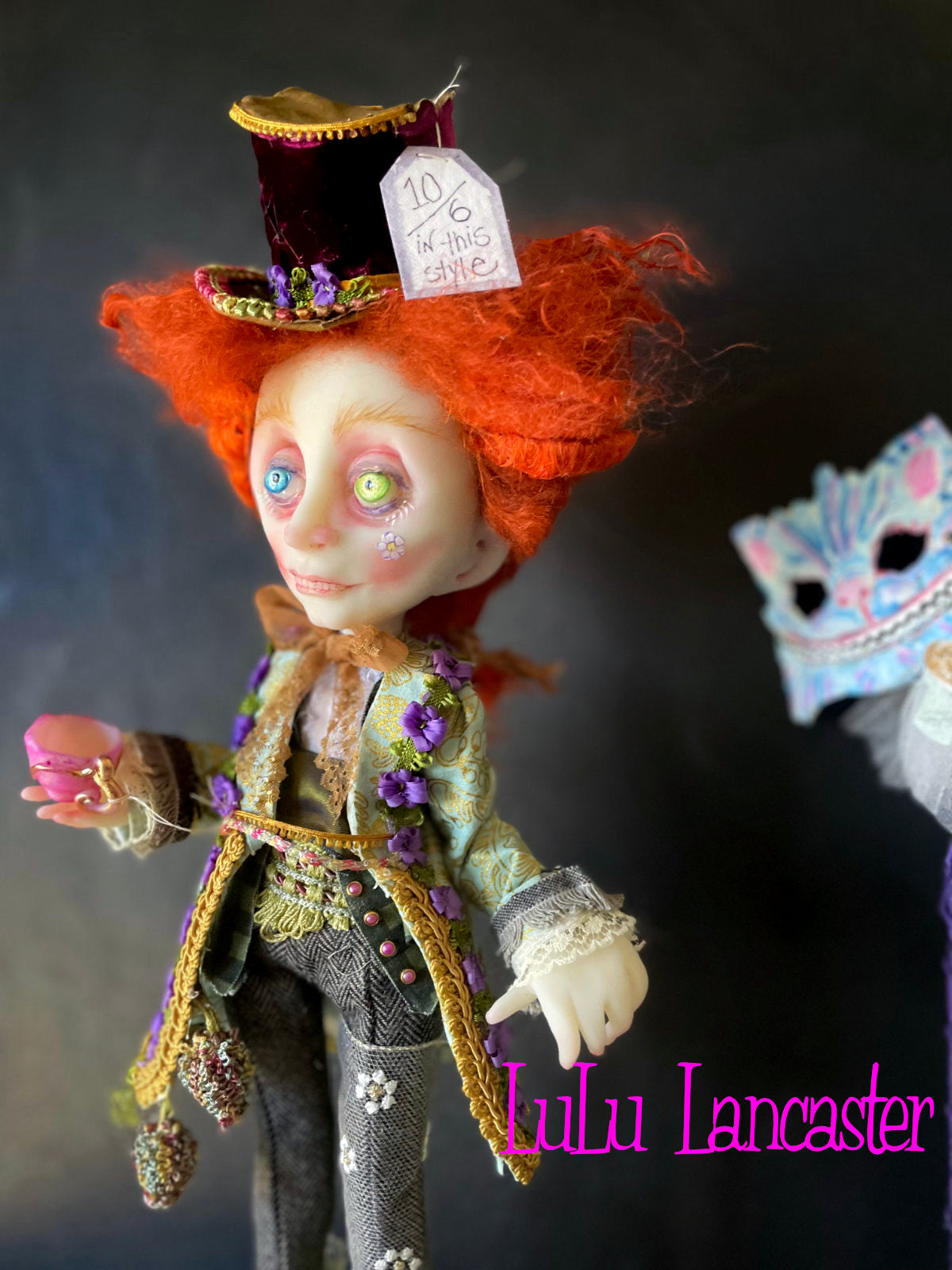 Rococo Hatter LuLu's Wonderland Original LuLu Lancaster Art Doll