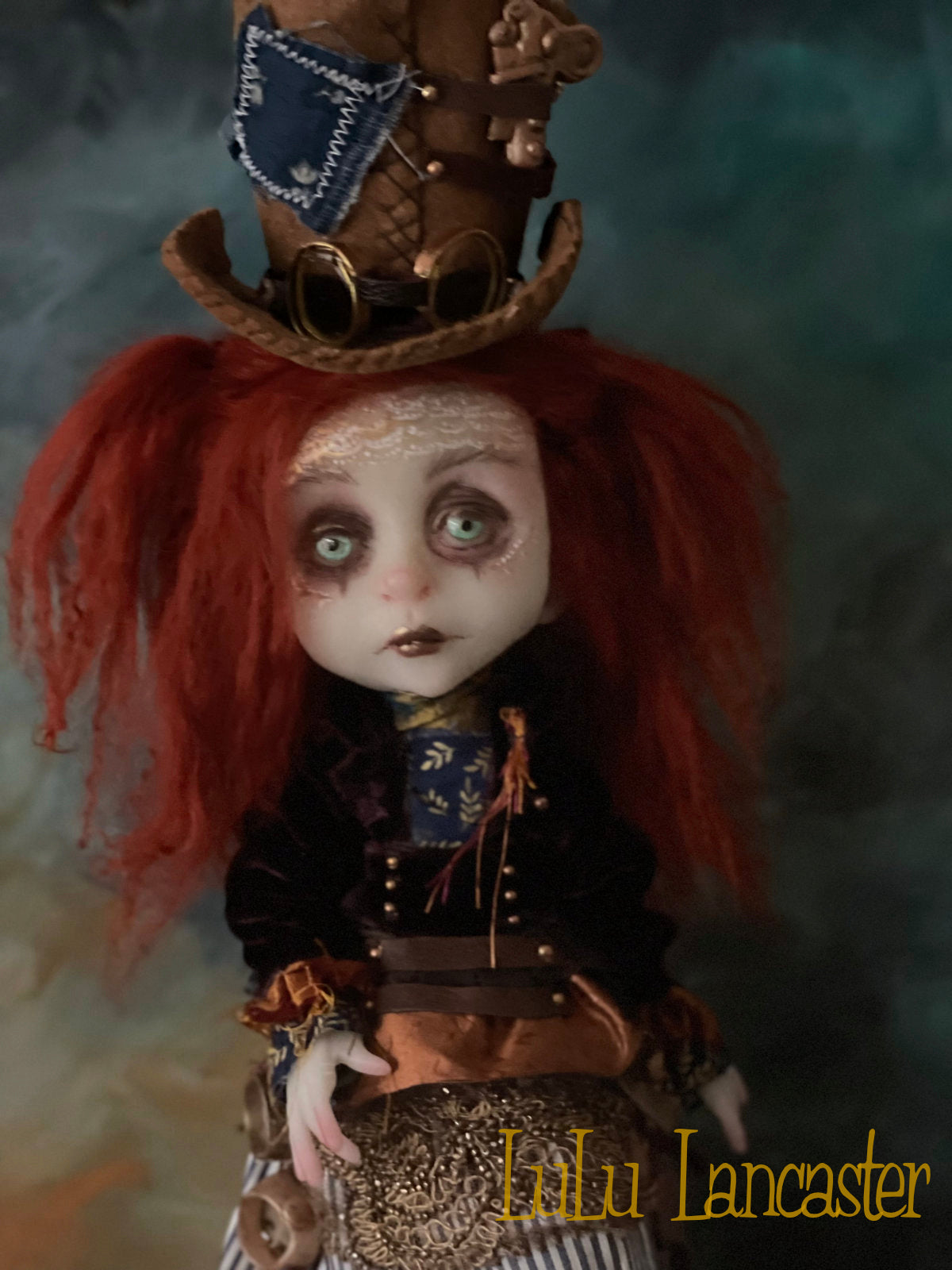 Arden Constant and AdelMouse Steampunk Original LuLu Lancaster Art Doll