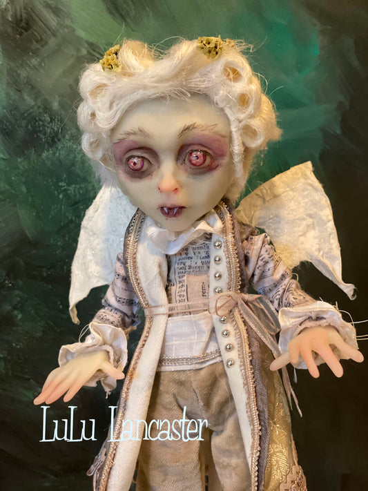Vlahad Winter Vampire Bat Original LuLu Lancaster Art Dolls