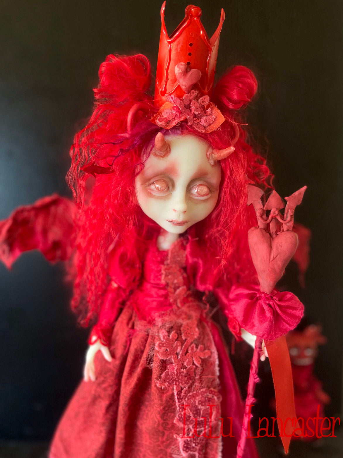 Valentina Devil Valloween Original LuLu Lancaster Art Doll