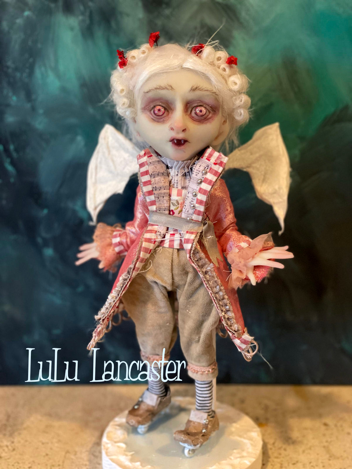 Veektohr Winter Vampire Bat Original LuLu Lancaster Art Dolls
