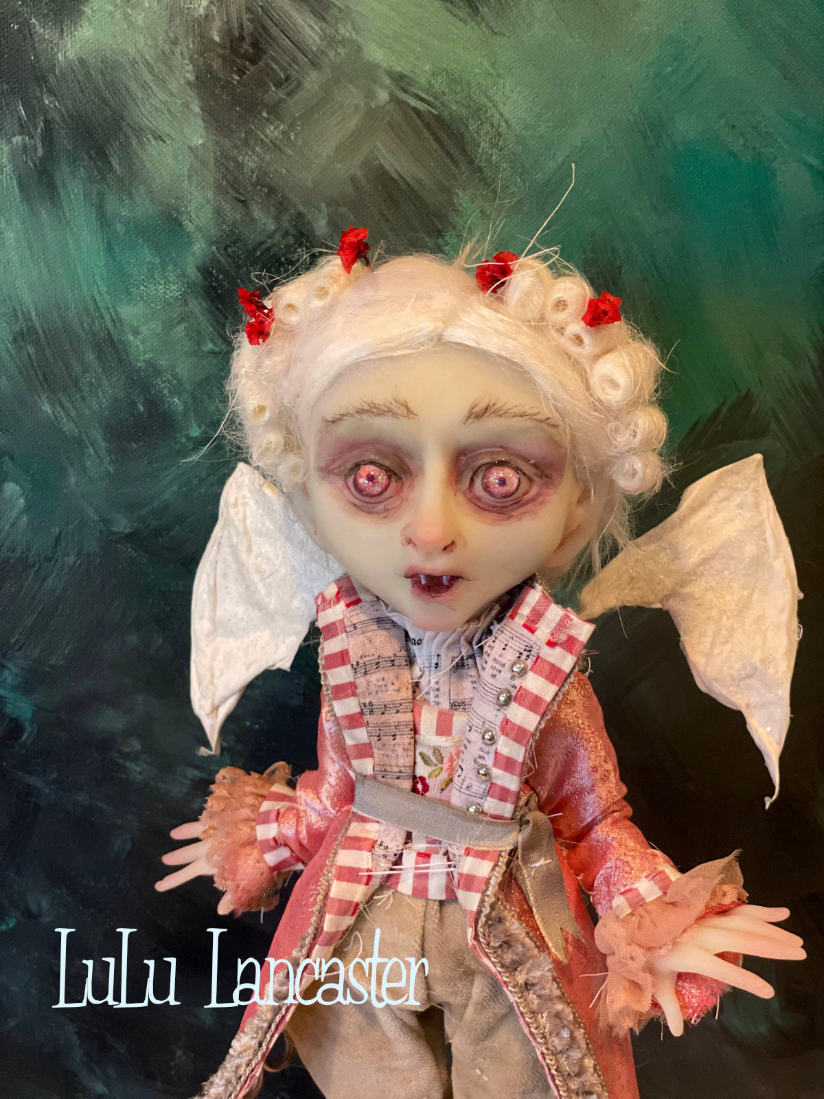 Veektohr Winter Vampire Bat Original LuLu Lancaster Art Dolls