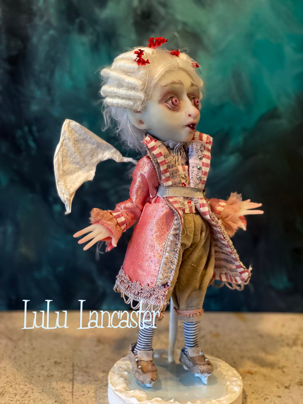 Veektohr Winter Vampire Bat Original LuLu Lancaster Art Dolls