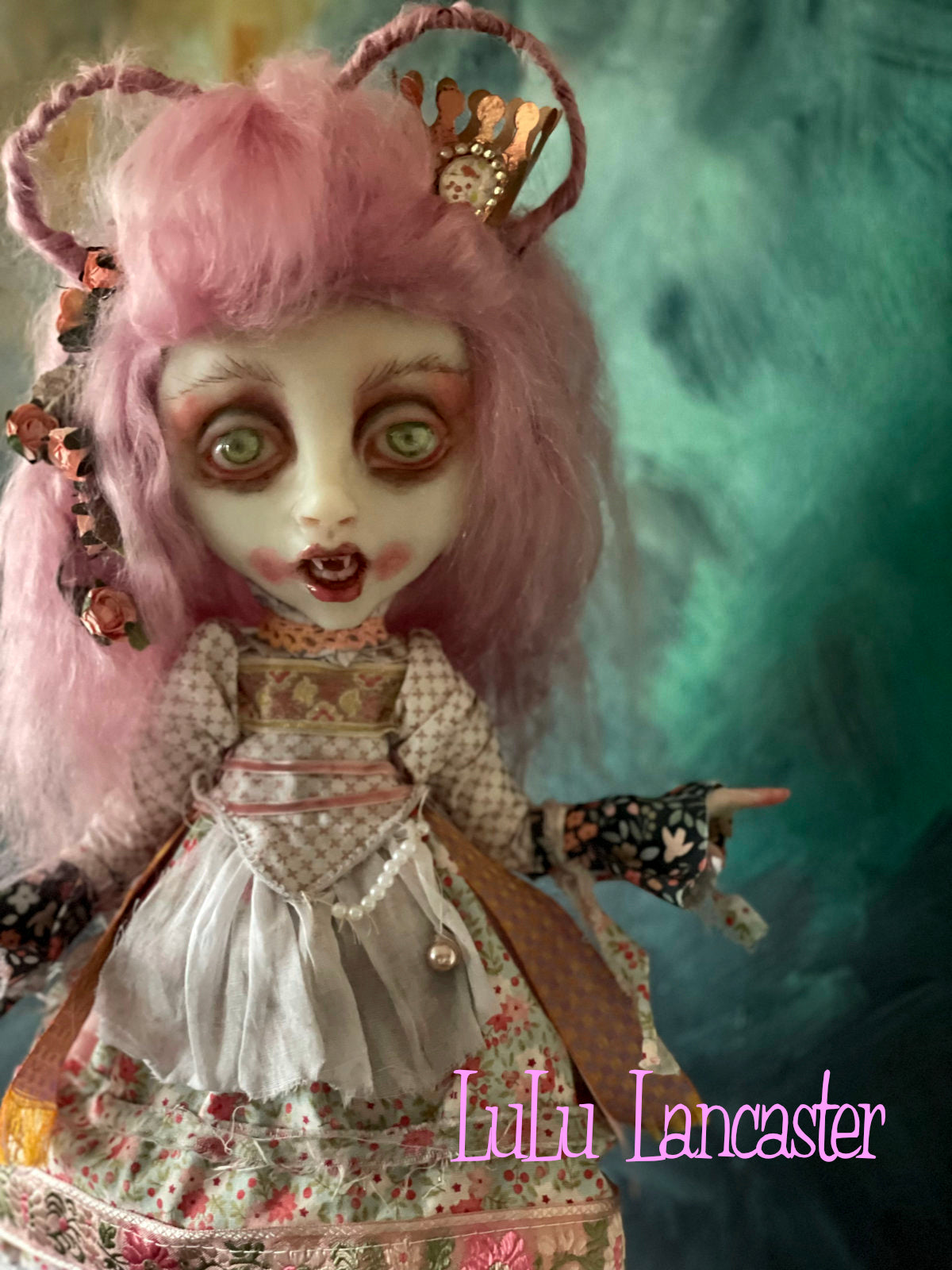 Verina Valentine Valloween Vampire Original LuLu Lancaster Art Doll