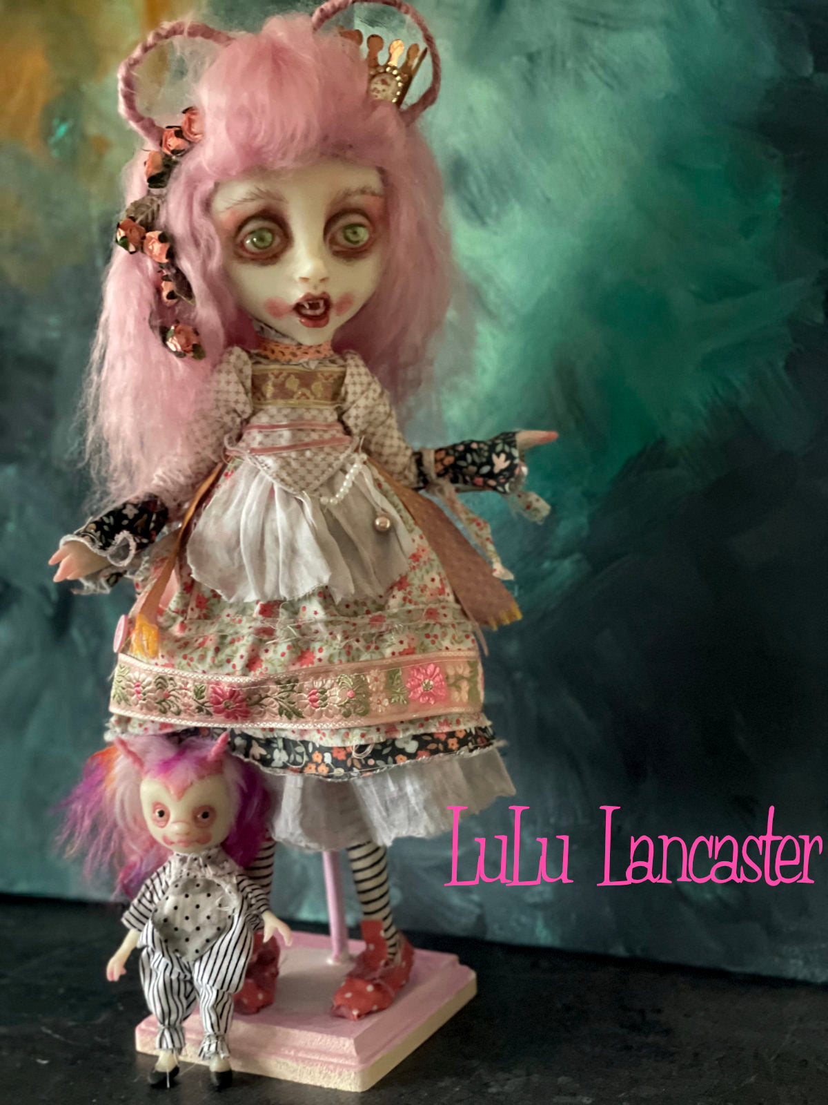 Verina Valentine Valloween Vampire Original LuLu Lancaster Art Doll