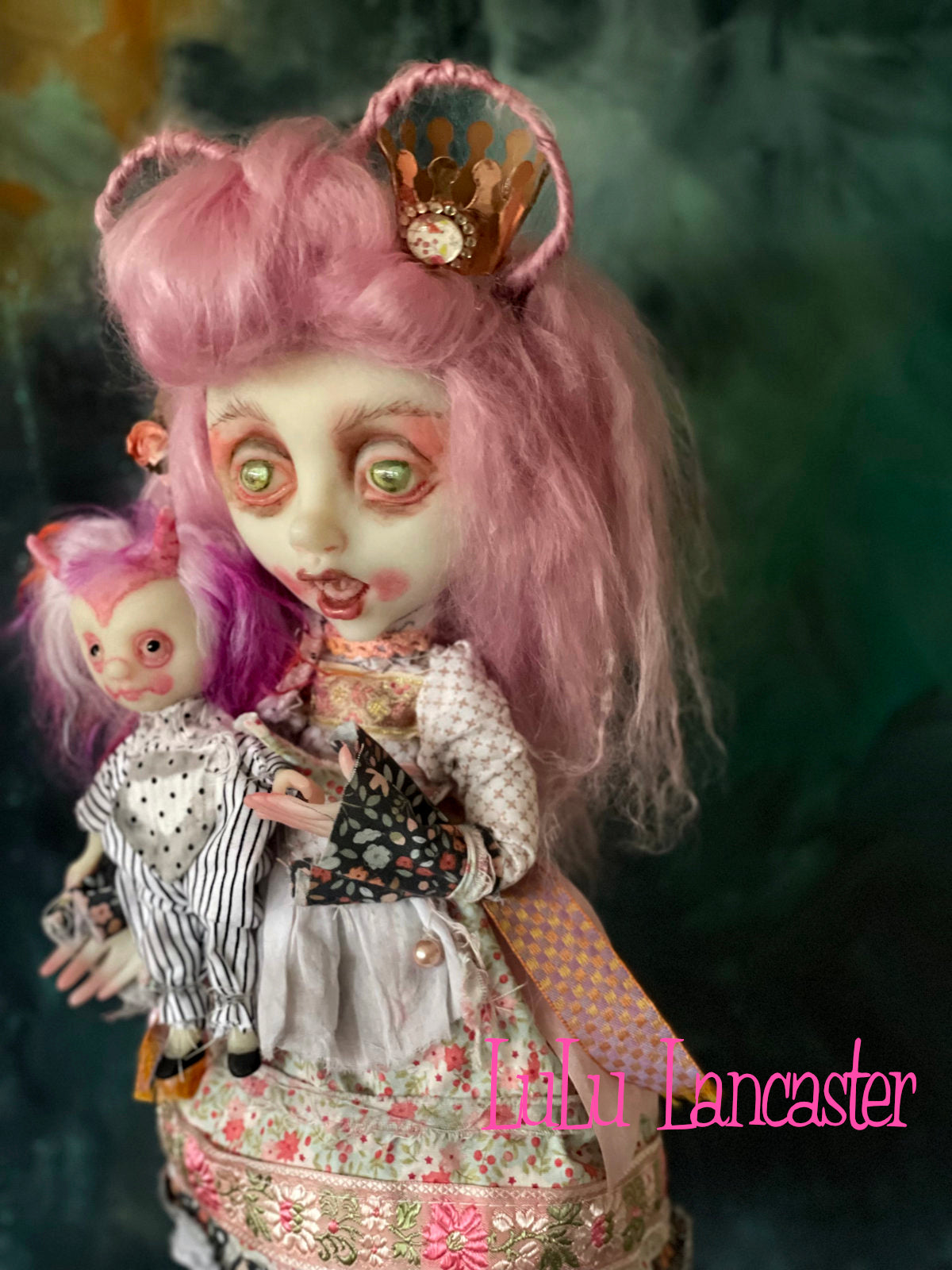 Verina Valentine Valloween Vampire Original LuLu Lancaster Art Doll