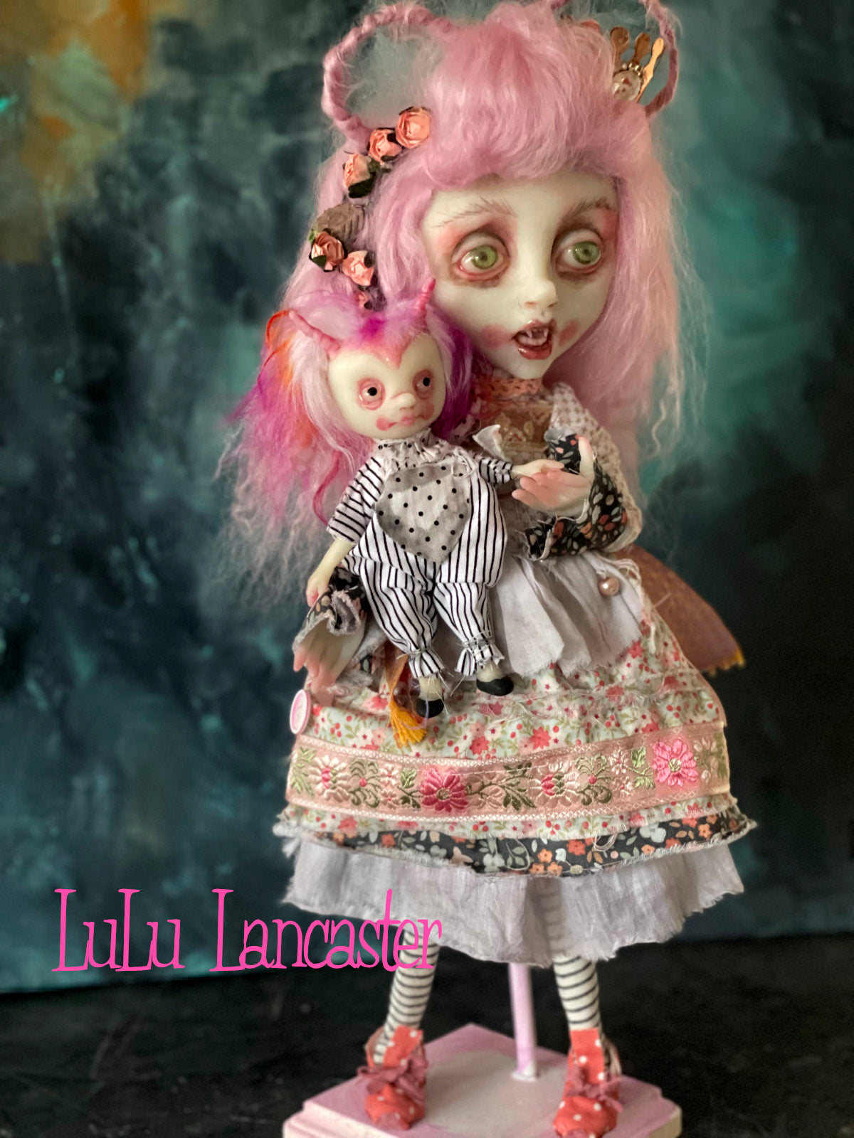 Verina Valentine Valloween Vampire Original LuLu Lancaster Art Doll