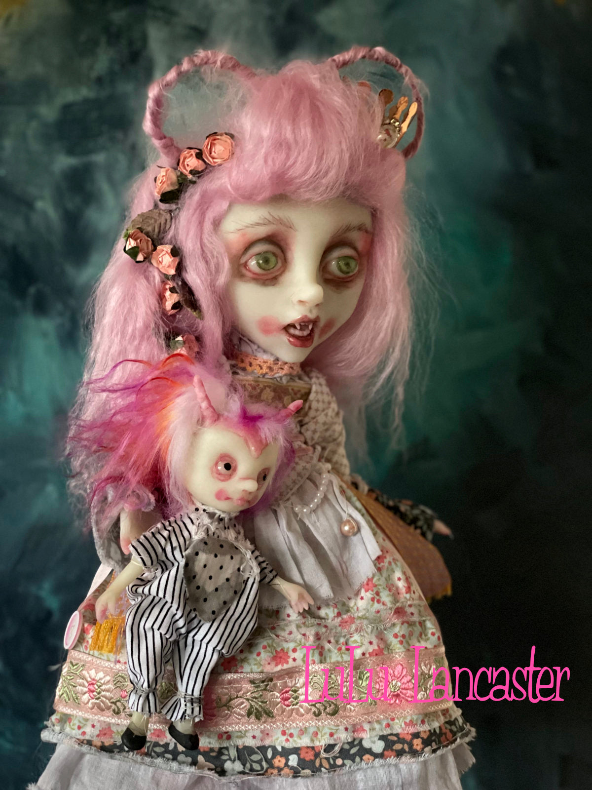 Verina Valentine Valloween Vampire Original LuLu Lancaster Art Doll