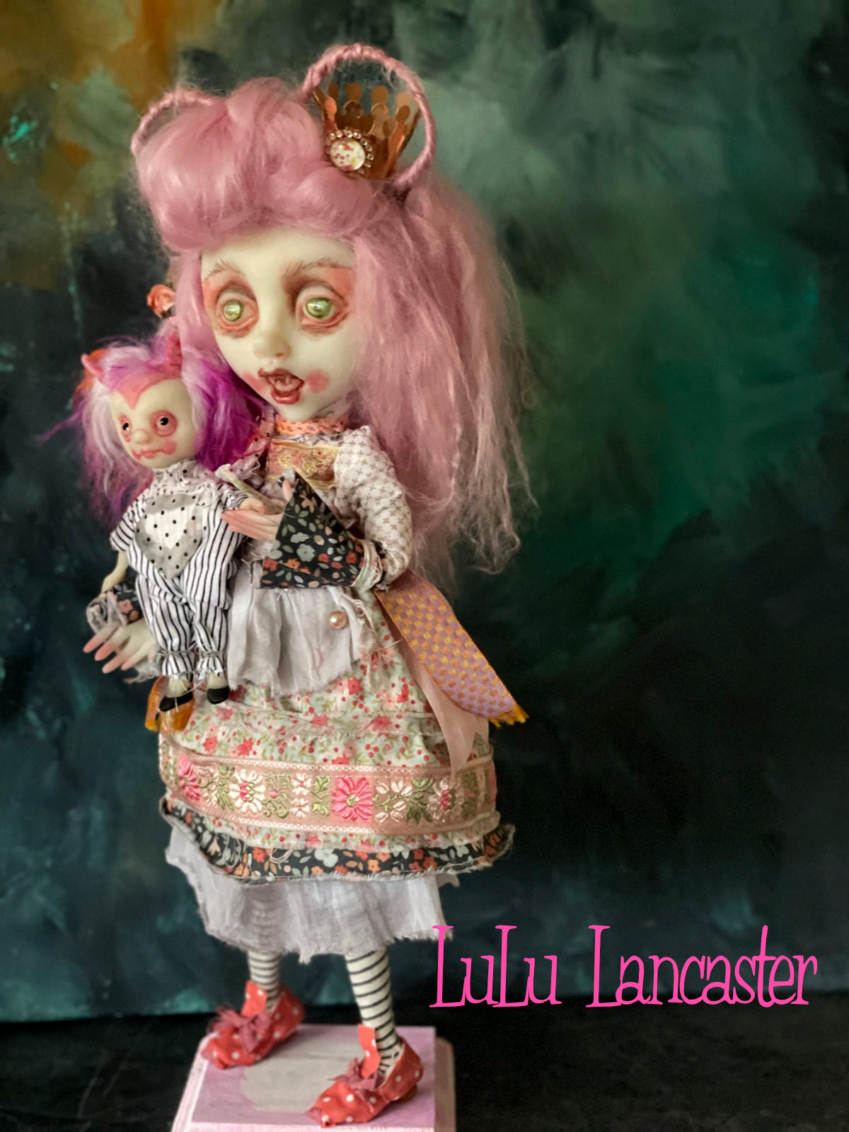Verina Valentine Valloween Vampire Original LuLu Lancaster Art Doll